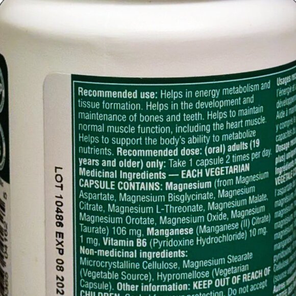 🔥BIG DEAL: Organika Collagen (2 Tubs) + 8-in-1 Magnesium – Joint Pain/Arthritis - Picture 7 of 7